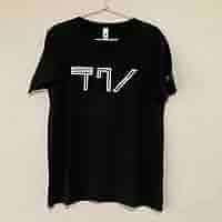 2011年 大竹伸朗YMOテクノポップ Tシャツ 黒 Sサイズ　野外フェス限定品 2011年 大竹伸朗YMOテクノポップ Tシャツ 黒 Sサイズ 野外フェス